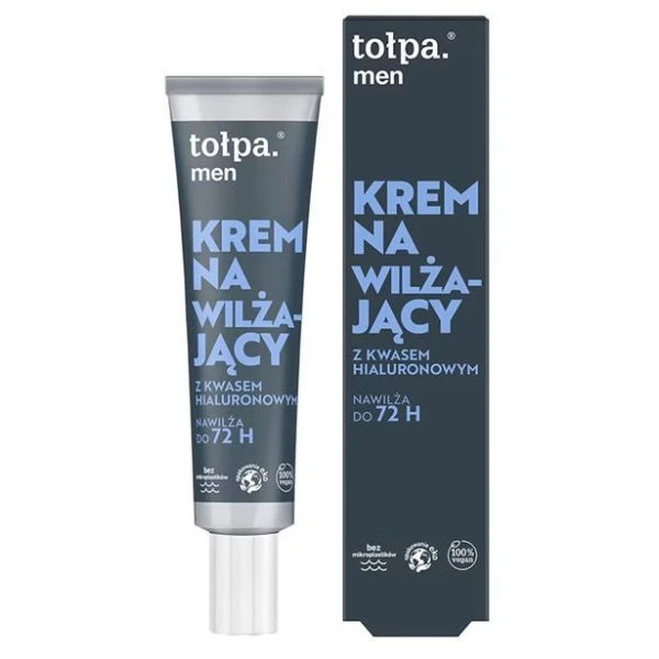 Tołpa Men, krem nawilżający z kwasem hialuronowym, 40ml
