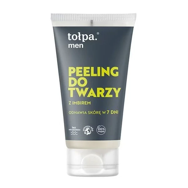 Tołpa Men, peeling do twarzy z imbirem, 150ml