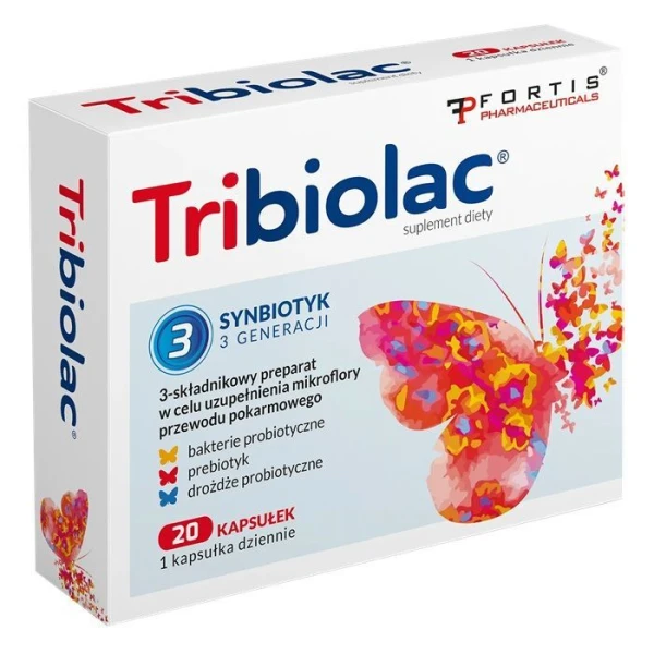 Tribiolac, 20 kapsułek