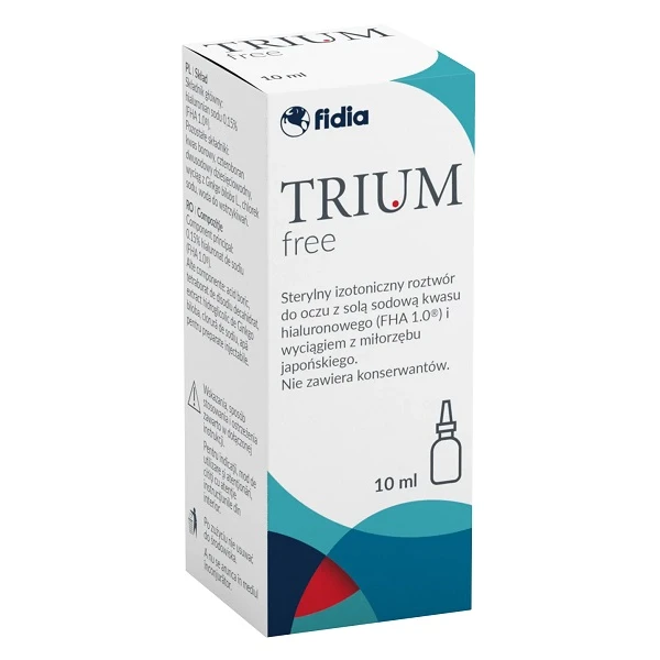 Trium Free, krople do oczu, 10ml