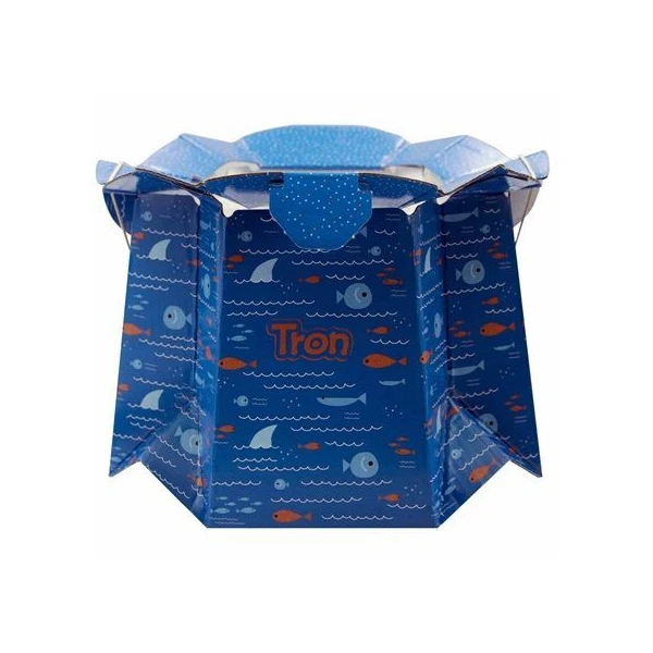 Tron, jednorazowy nocnik, rybki, 1 sztuka