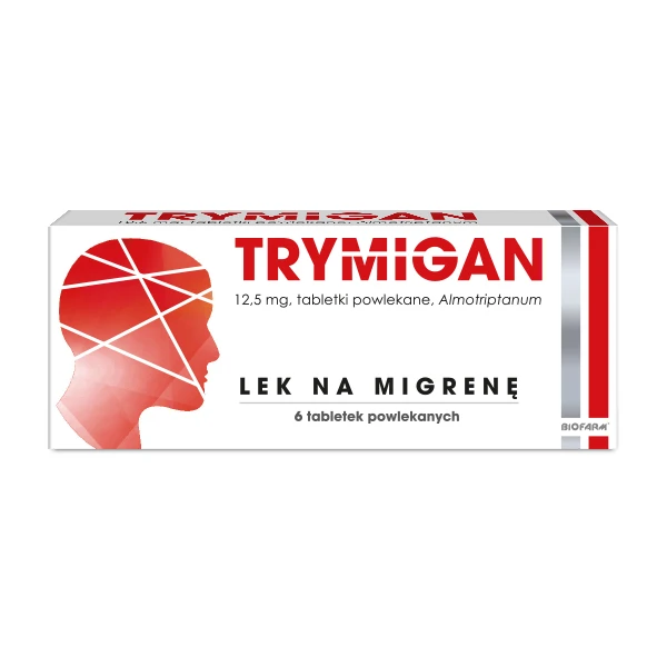 Trymigan 12,5mg, 6 tabletek
