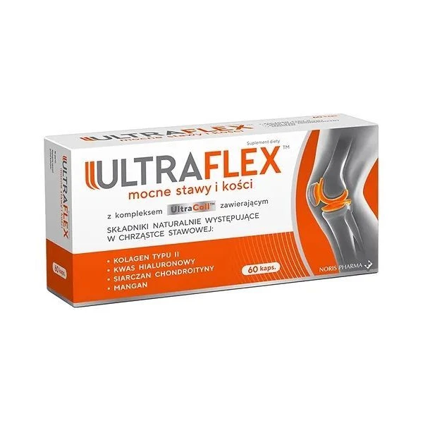 Ultraflex, mocne stawy i kości, 60 kapsułek