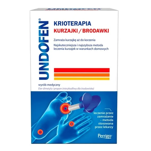Undofen, Krioterapia, aerozol na kurzajki i brodawki, 50ml