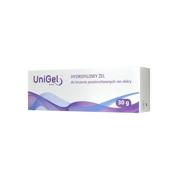 UniGel Apotex, żel do leczenia powierzchownych ran skóry, 30g