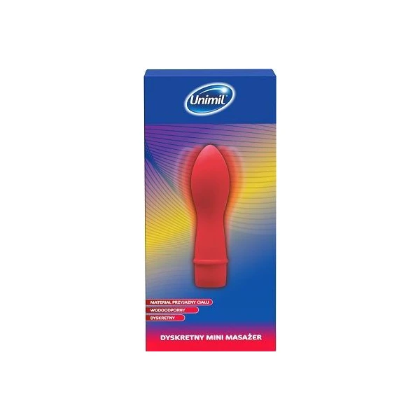 Unimil Discreet Vibrating Bullet, dyskretny mini masażer, 1 sztuka
