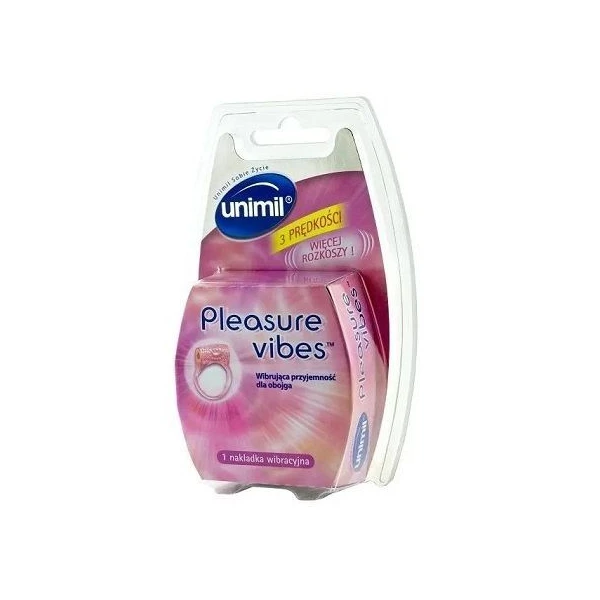 Unimil Pleasure Vibes, nakładka wibracyjna, 1 sztuka