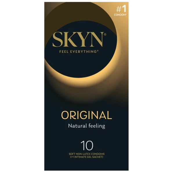 Unimil Skyn, prezerwatywy bezlateksowe Original, 10 sztuk