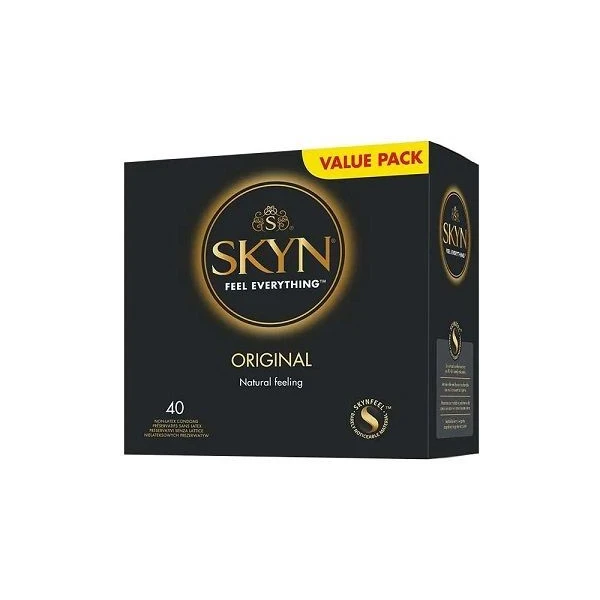 Unimil Skyn, prezerwatywy bezlateksowe Original, 40 sztuk