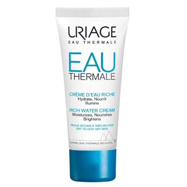Uriage Eau Thermale, bogaty krem aktywnie nawilżający, 40ml