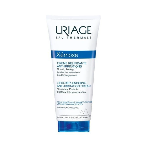 Uriage Xemose, kojący krem uzupełniający lipidy, skóra bardzo sucha, 200ml