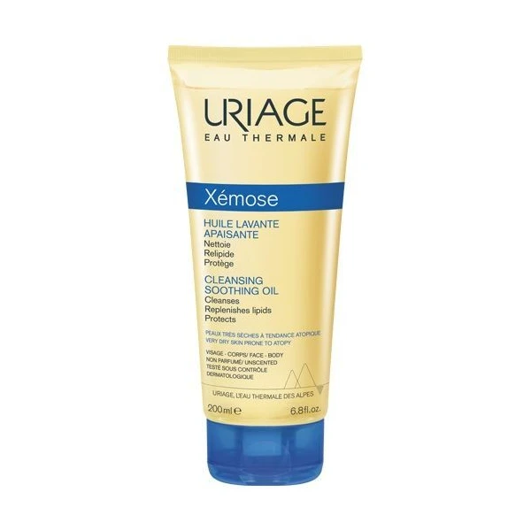 Uriage Xemose, olejek do kąpieli, skóra sucha, skłonna do atopii, 200ml