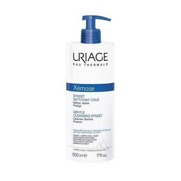 Uriage Xemose, żel-krem oczyszczający, skóra sucha, skłonna do atopii, 500ml