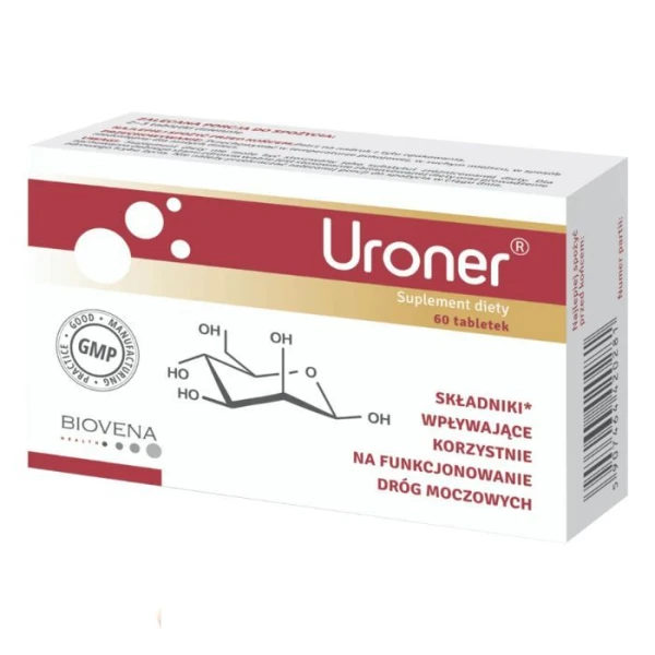 Uroner, 60 tabletek