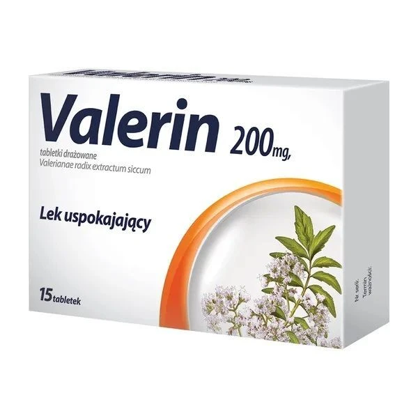 Valerin 200mg, 15 tabletek