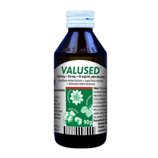 Valused (45g+36g+4,5g)/100g, płyn doustny, 90g