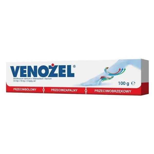Venożel (12mg+10mg+5mg)/g, żel, 100g