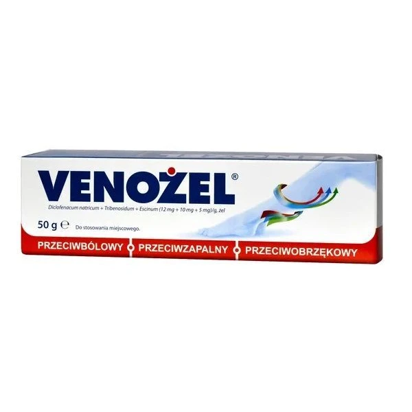 Venożel (12mg+10mg+5mg)/g, żel, 50g