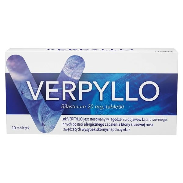 Verpyllo 20mg, 10 tabletek