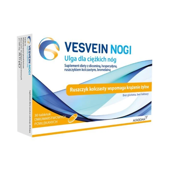Vesvein Nogi, 30 tabletek