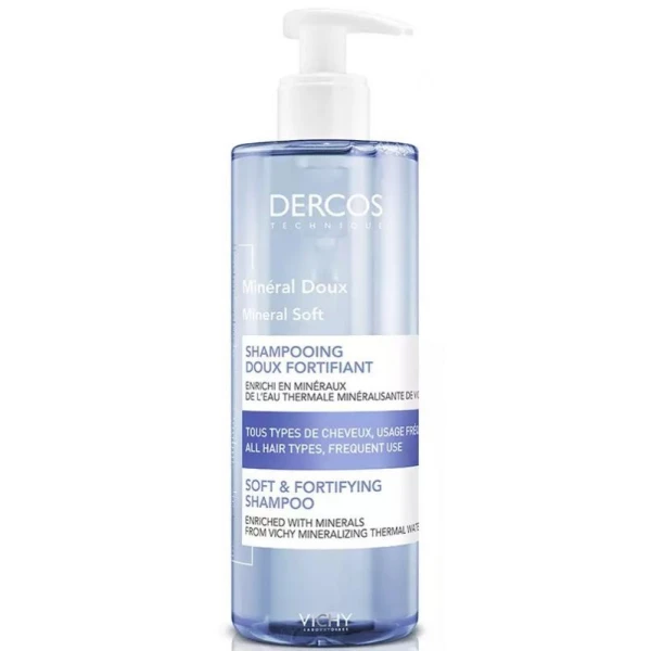 Vichy Dercos Mineral Soft, szampon do włosów, 400ml