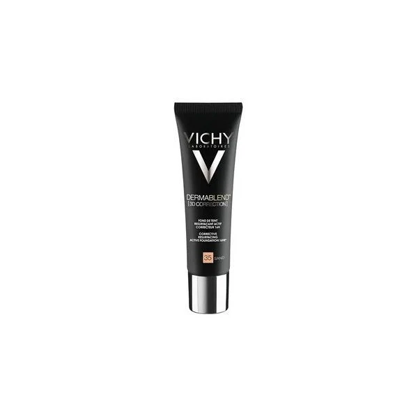 Vichy Dermablend 3D, podkład wyrównujący powierzchnię skóry, SPF25, 35 - sand, 30ml