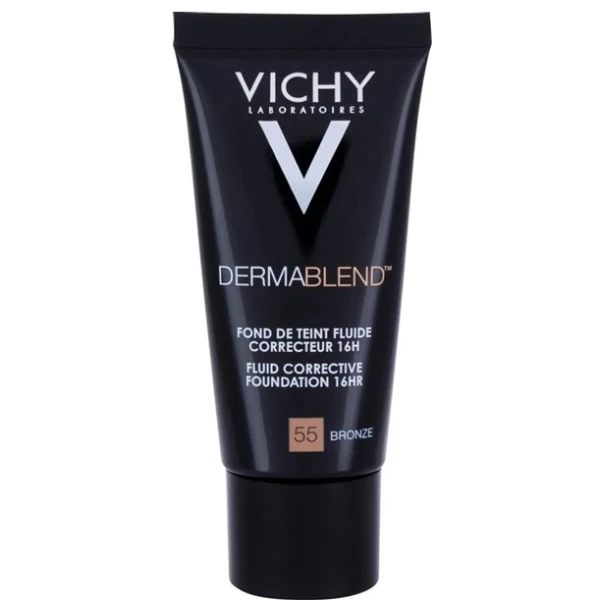Vichy Dermablend, fluid korygujący, SPF 28, 55 - bronze, 30ml