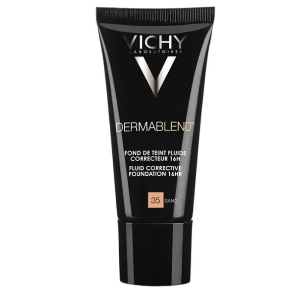 Vichy Dermablend, fluid korygujący, SPF 28, 35 - sand, 30ml
