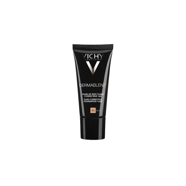 Vichy Dermablend, fluid korygujący, SPF 28, 45 - gold, 30ml