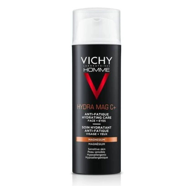 Vichy Homme, Hydra Mag C+, nawilżający krem do twarzy 2w1, 50ml