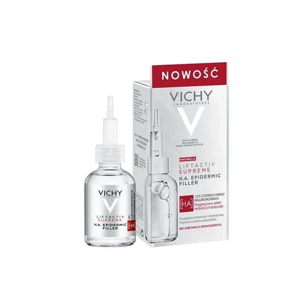 Vichy Liftactiv Supreme, H.A. Epidermic Filler, serum przeciwzmarszczkowe, 30ml
