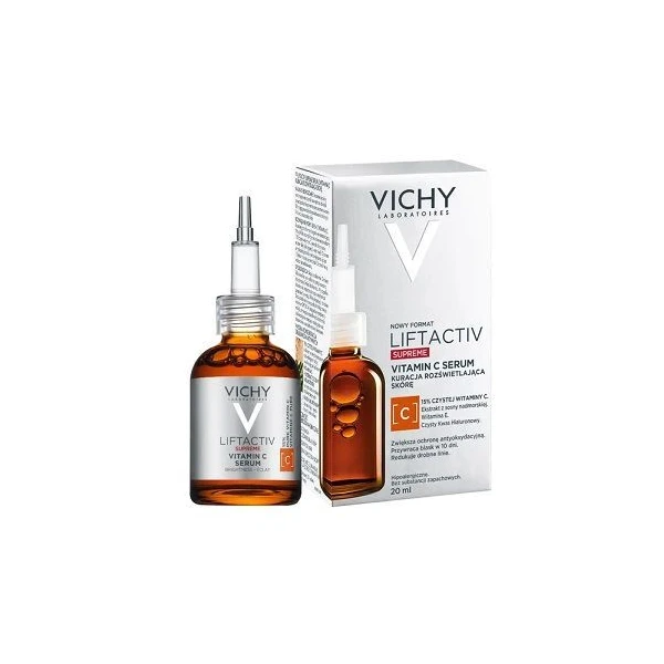 Vichy Liftactiv Supreme Vitamin C, serum antyoksydacyjne rozświetlające skórę, 20ml