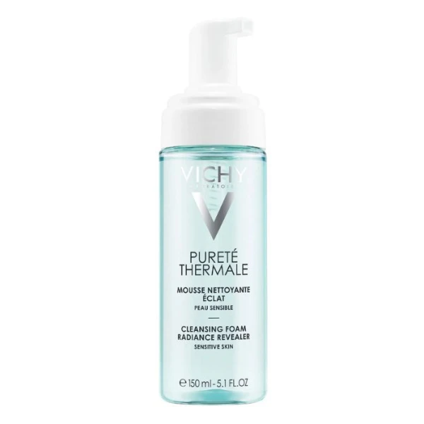 Vichy Purete Thermale, pianka oczyszczająca, przywracająca blask skóry, 150ml