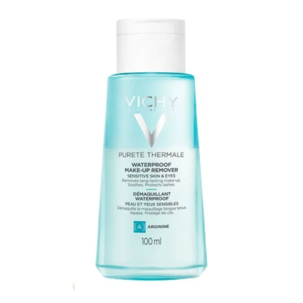 Vichy Purete Thermale, wodoodporny płyn do demakijażu, do cery wrażliwej, 100ml