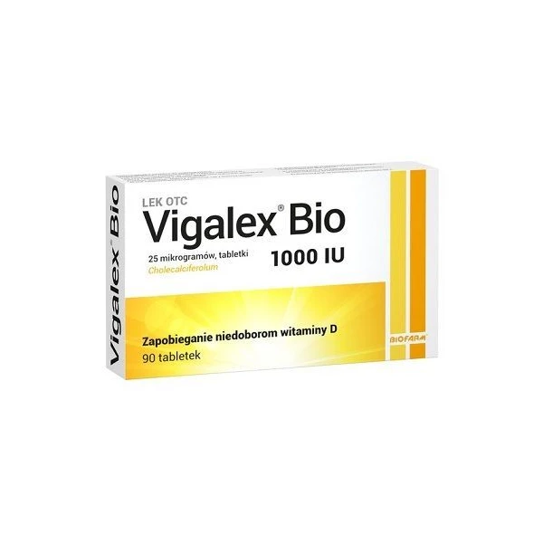 Vigalex Bio 1000 j.m., 90 tabletek