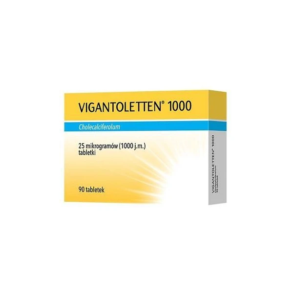 Vigantoletten 1000 j.m., 90 tabletek