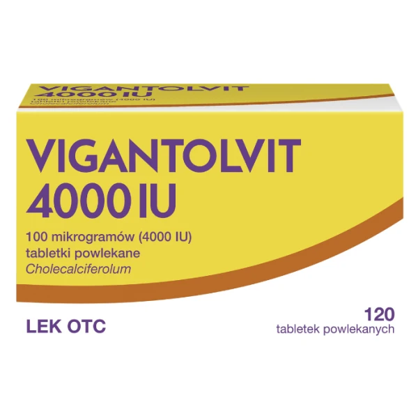 Vigantolvit 4000j.m., 120 tabletek