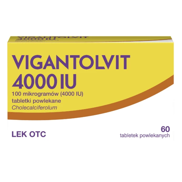 Vigantolvit 4000j.m., 60 tabletek