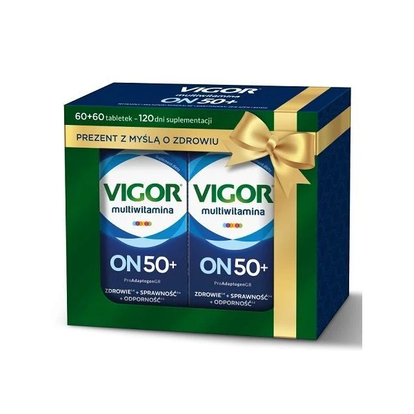 Vigor Multiwitamina On 50+, 2x60 tabletek