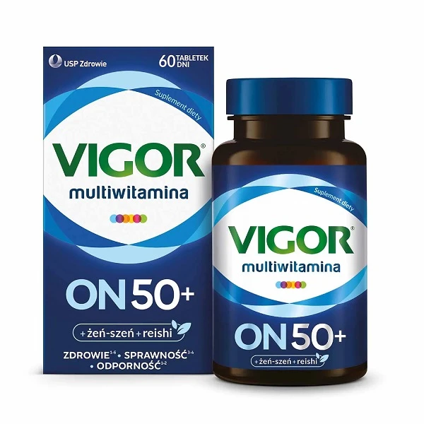 Vigor Multiwitamina On50+, 60 tabletek