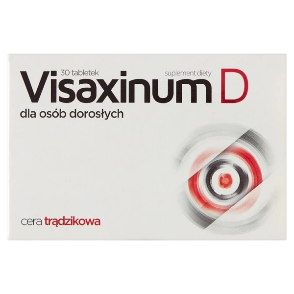 Visaxinum D, dla osób dorosłych, 30 tabletek