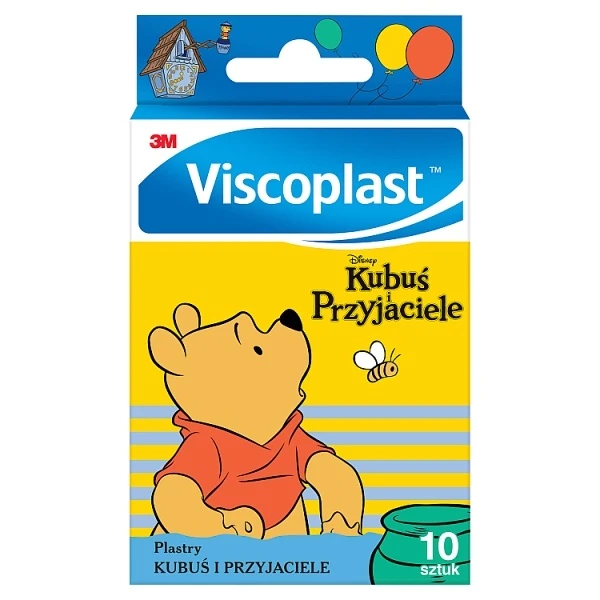 Plastry dla dzieci, Kubuś i Przyjaciele, Viscoplast, 10 sztuk