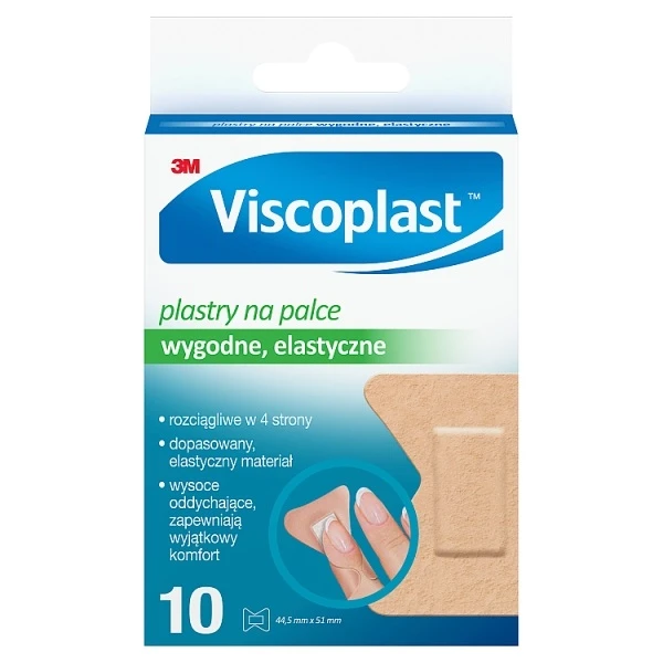 Plastry na palce, Viscoplast, 10 sztuk