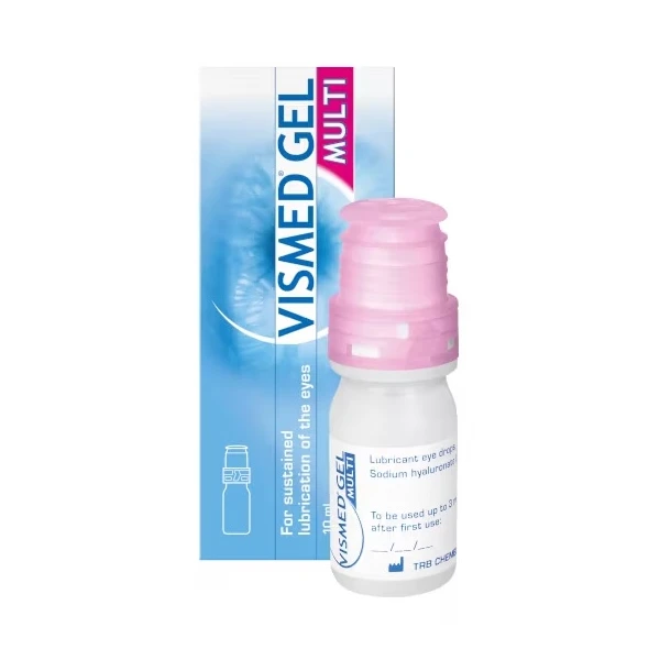 Vismed Gel Multi, nawilżające krople do oczu, 10ml