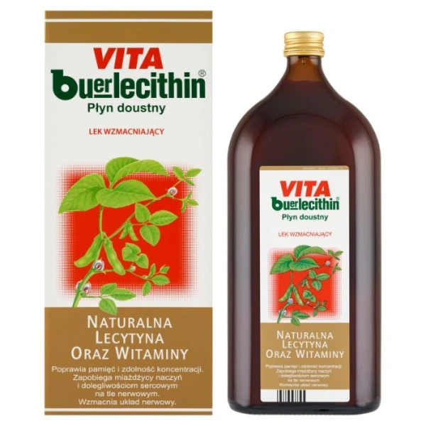 Vita Buerlecithin, lek złożony, płyn doustny, 1000ml