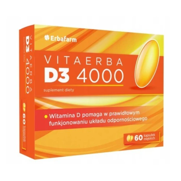 VitaErba D3 4000, 60 kapsułek