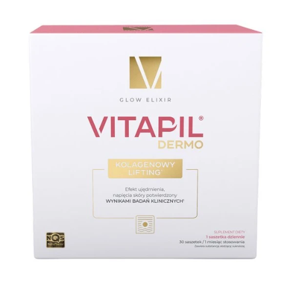 Vitapil Dermo, Kolagenowy Lifting, proszek, 30 saszetek