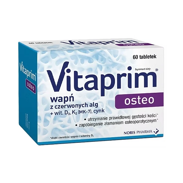 Vitaprim Osteo, 60 tabletek