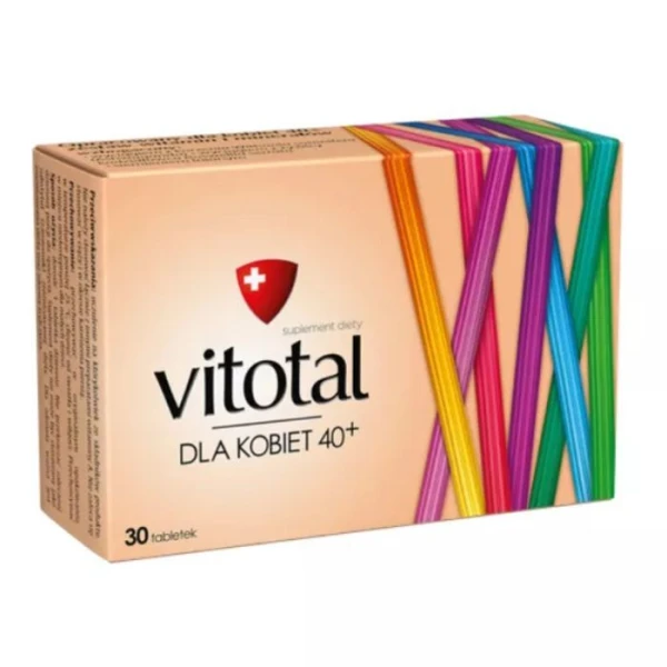 Vitotal dla kobiet 40+, 30 tabletek