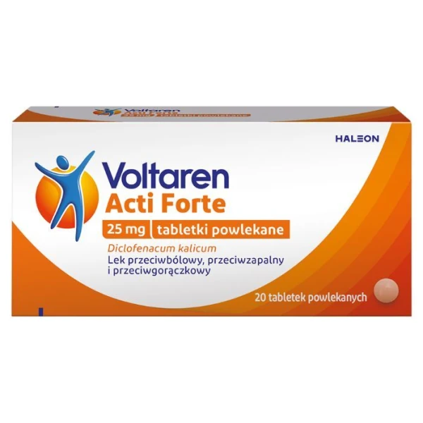 Voltaren Acti Forte 25mg, 20 tabletek